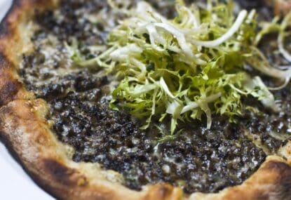 ​Black Truffle Pizza by Jean-Georges Vongerichten